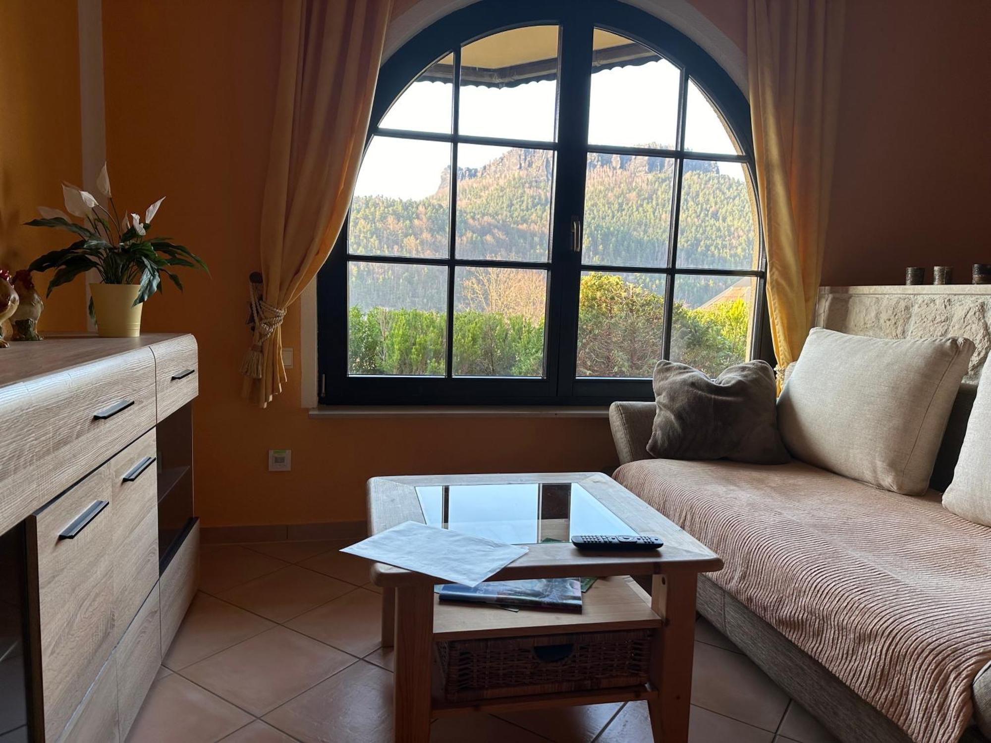 Ferienwohnung 1 Festungsblick Königstein an der Elbe Eksteriør billede