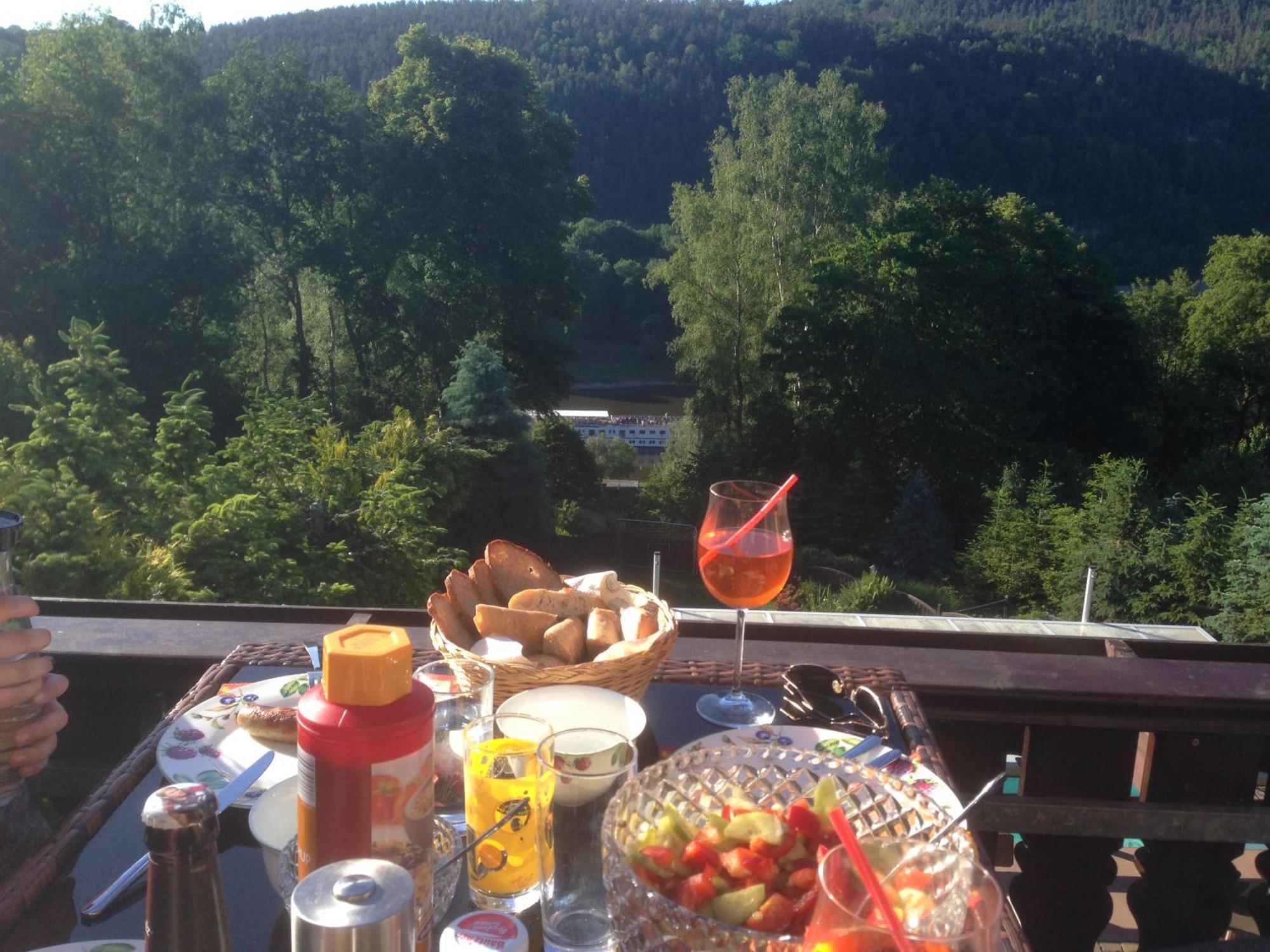 Ferienwohnung 1 Festungsblick Königstein an der Elbe Eksteriør billede